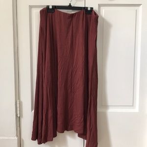 Leith A-Line High-rise skirt
